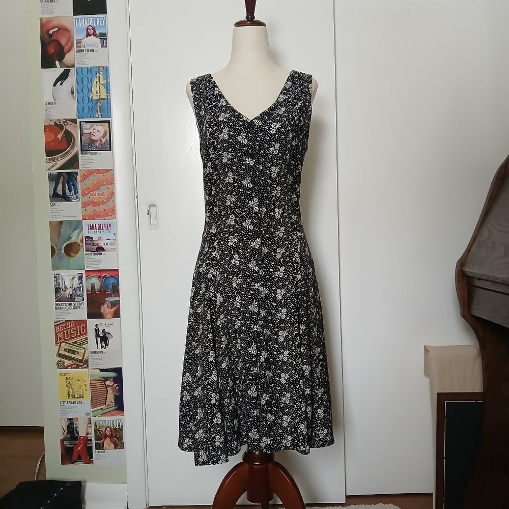 Vintage 90s Polka Dot Starina Dress